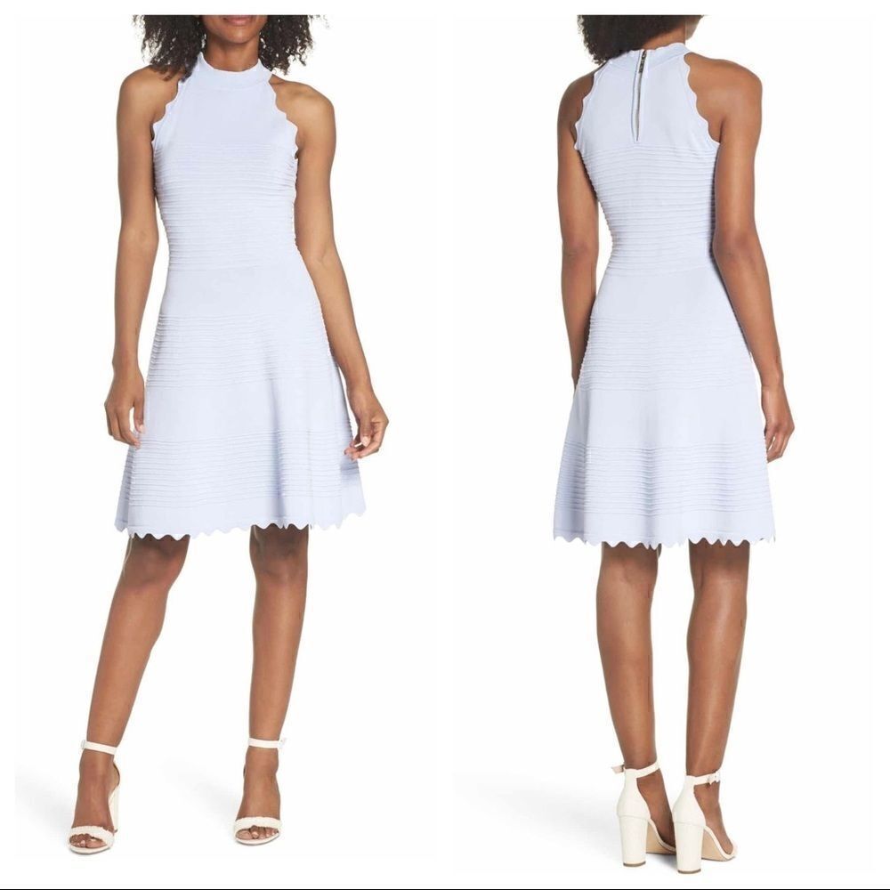 Eliza J Fit & Flare Sweater Dress, Size XXL